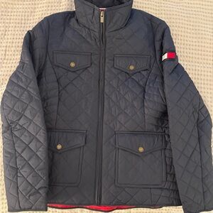 Tommy Hilfiger Women’s Quilted Navy Jacket